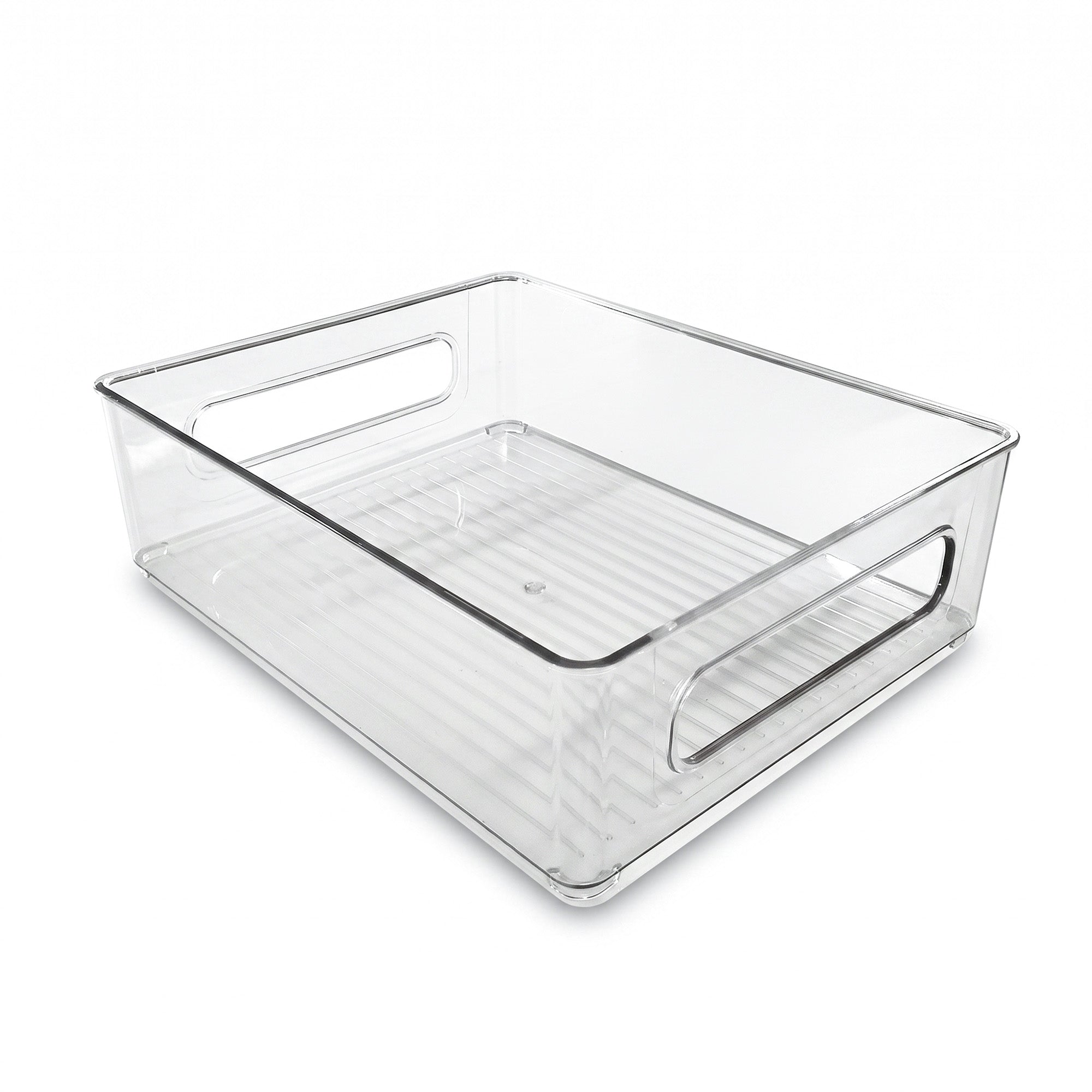 Clear Fridge and Pantry Storage Bins