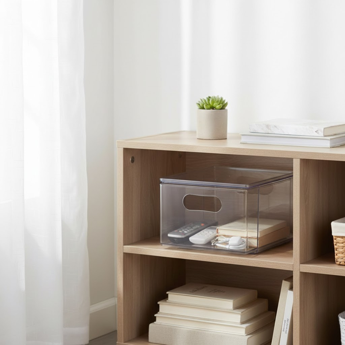 Clear Multi Use Bins