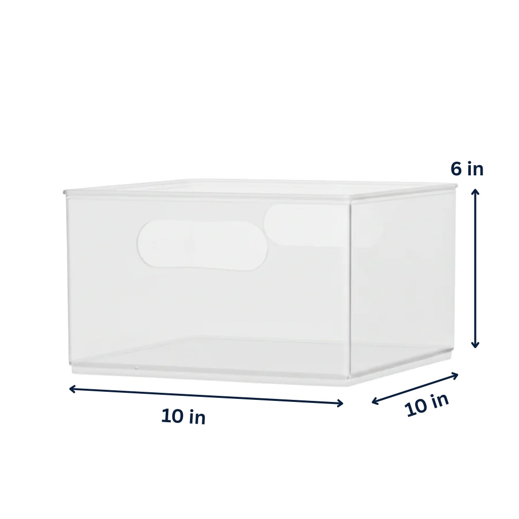 Clear Multi Use Bins