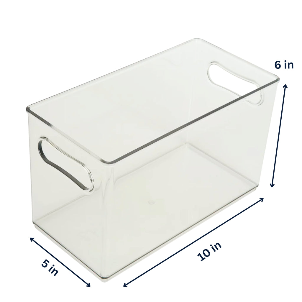 Clear Multi Use Bins