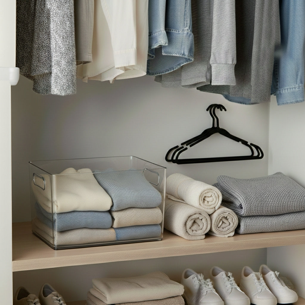 Clear Multi Use Bins