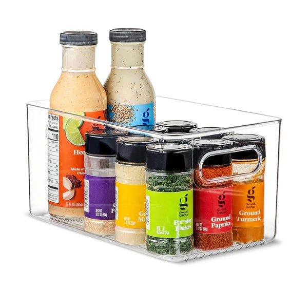 Clear Fridge & Pantry Storage Bin