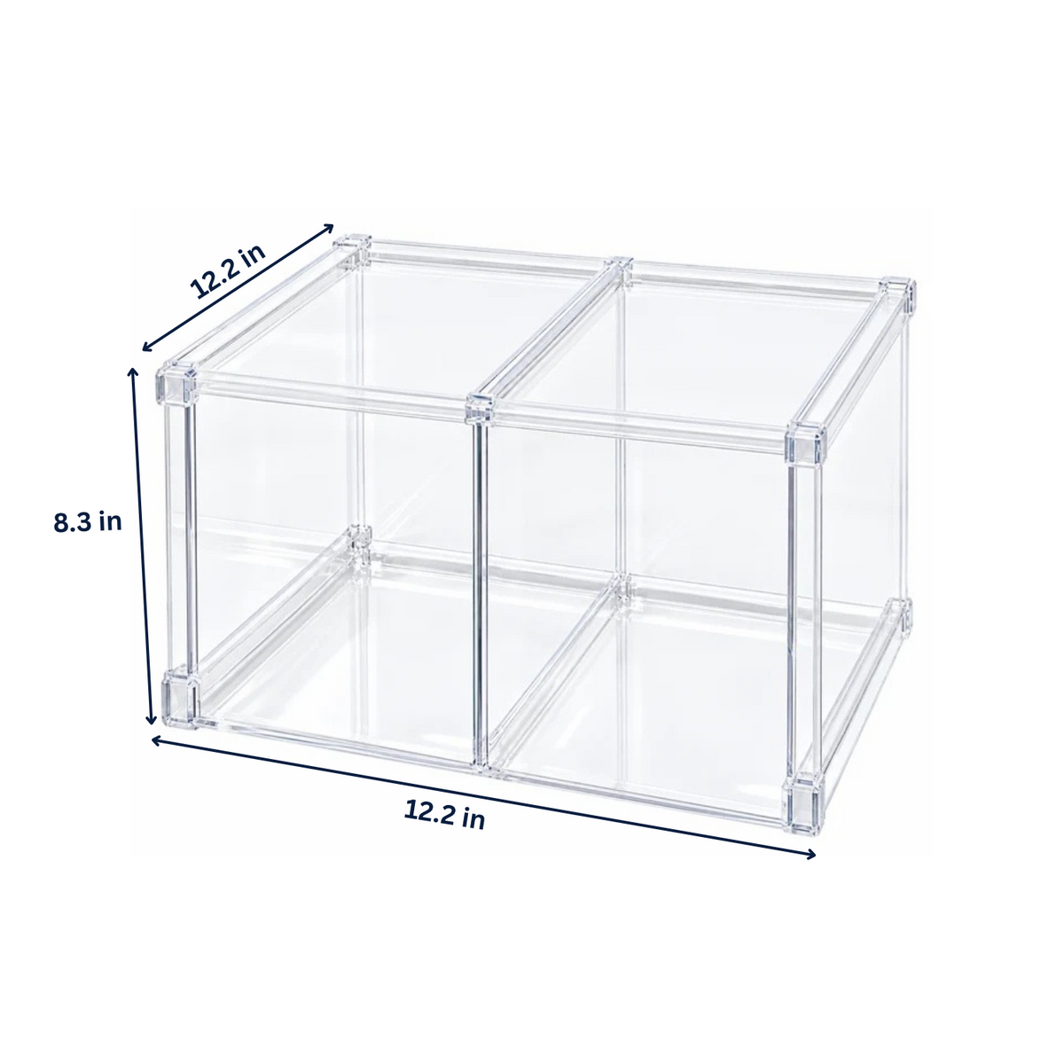 Clear Shoe Storage Stackable & Foldable