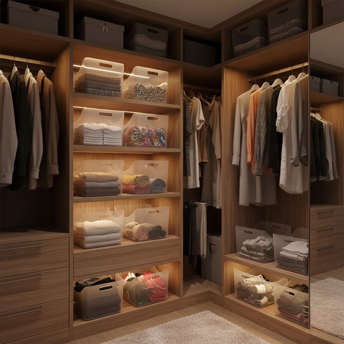 Clear Multi Purpose Bins