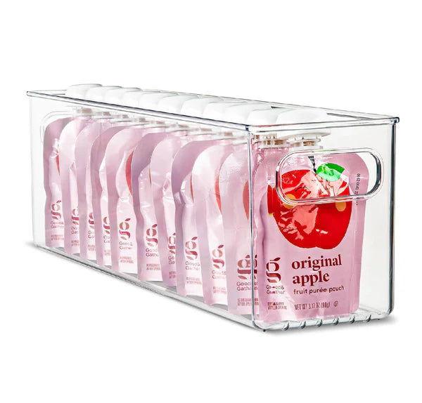 Clear Fridge & Pantry Storage Bin