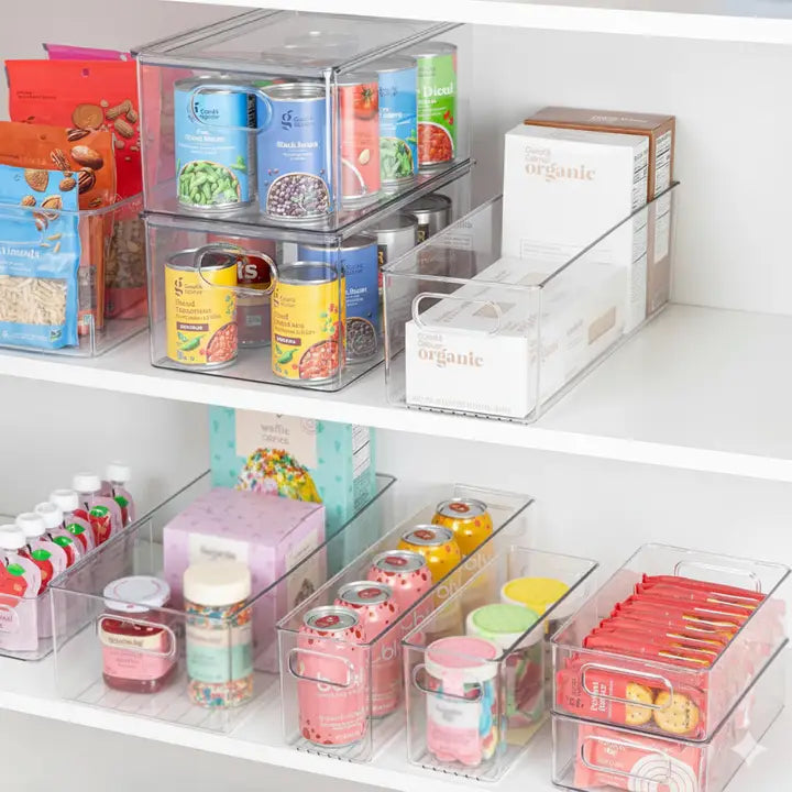 Clear Fridge & Pantry Storage Bin