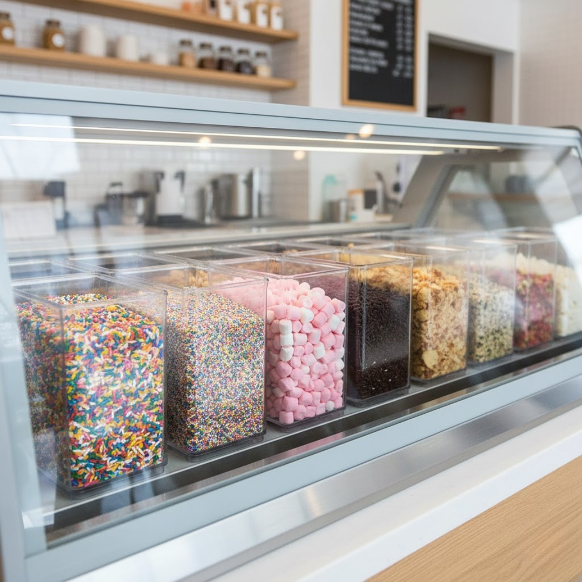 Clear Multi Use Bins