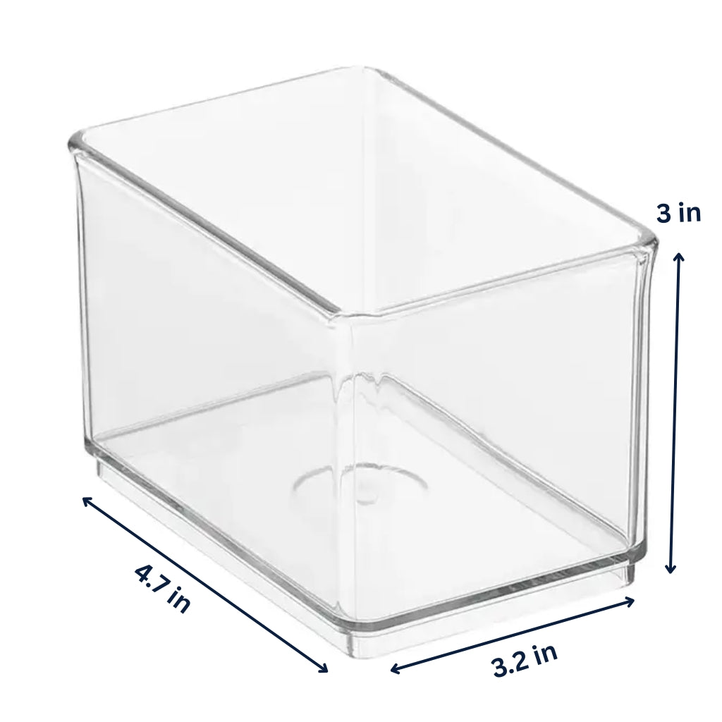 Clear Multi Use Bins