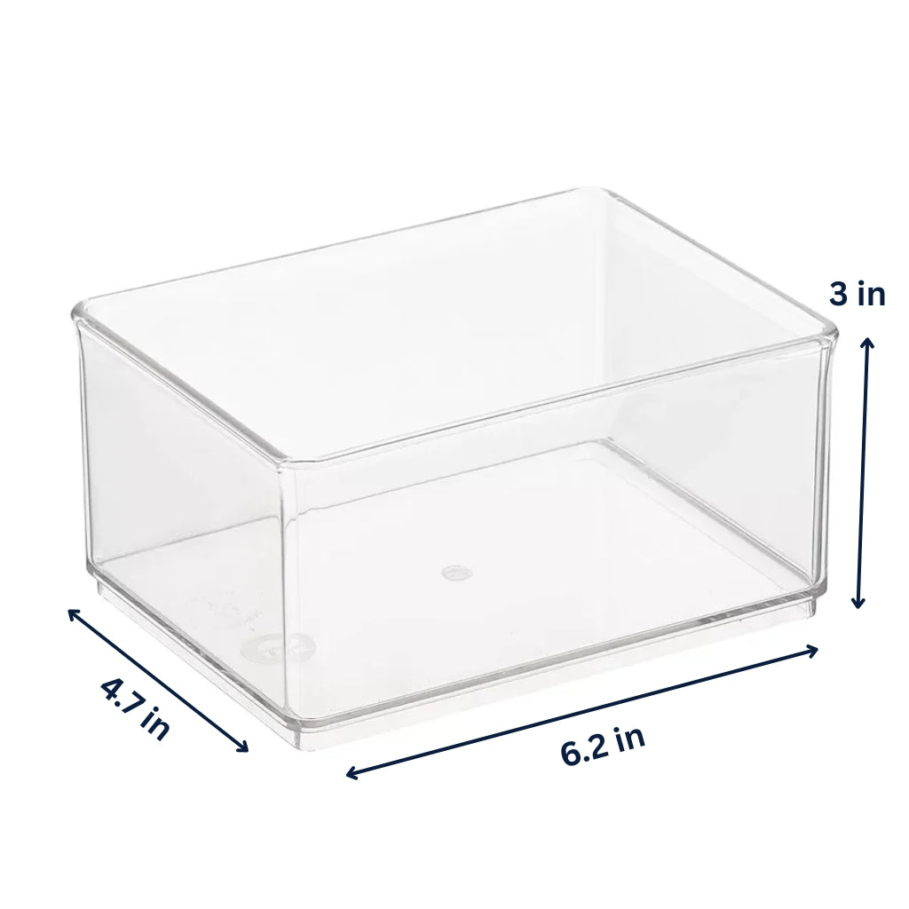 Clear Multi Use Bins