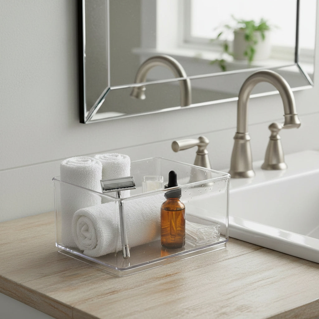 Clear Multi Use Bins