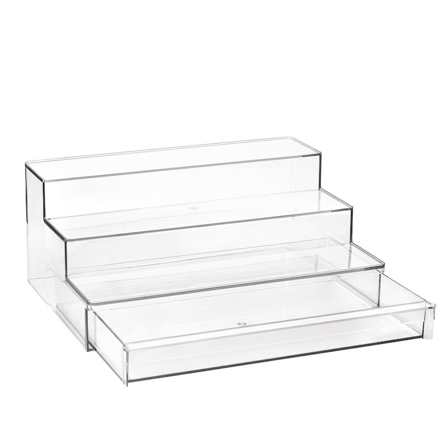 Clear Spice Rack Organizer