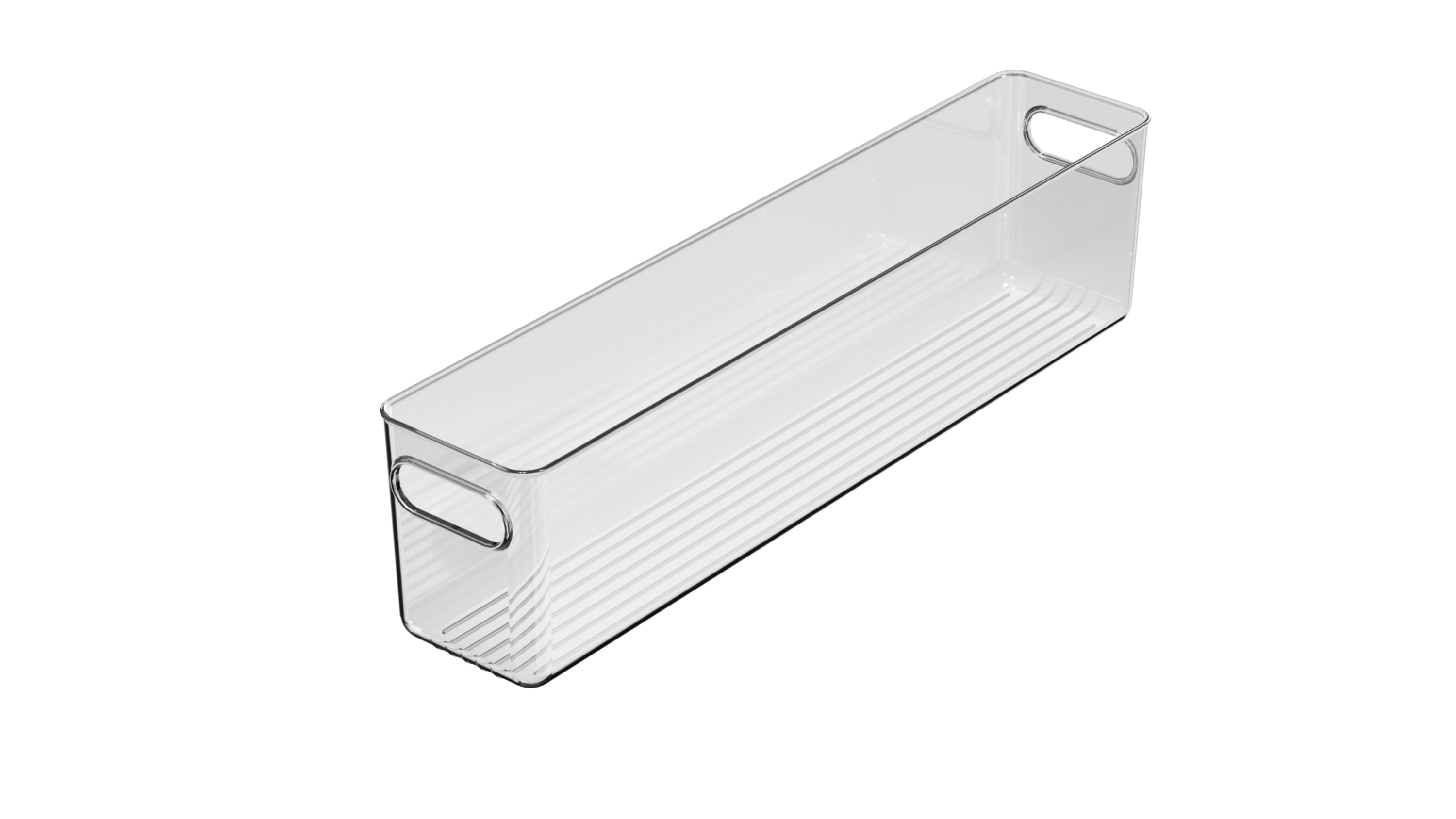 Clear Fridge and Pantry Storage Bins