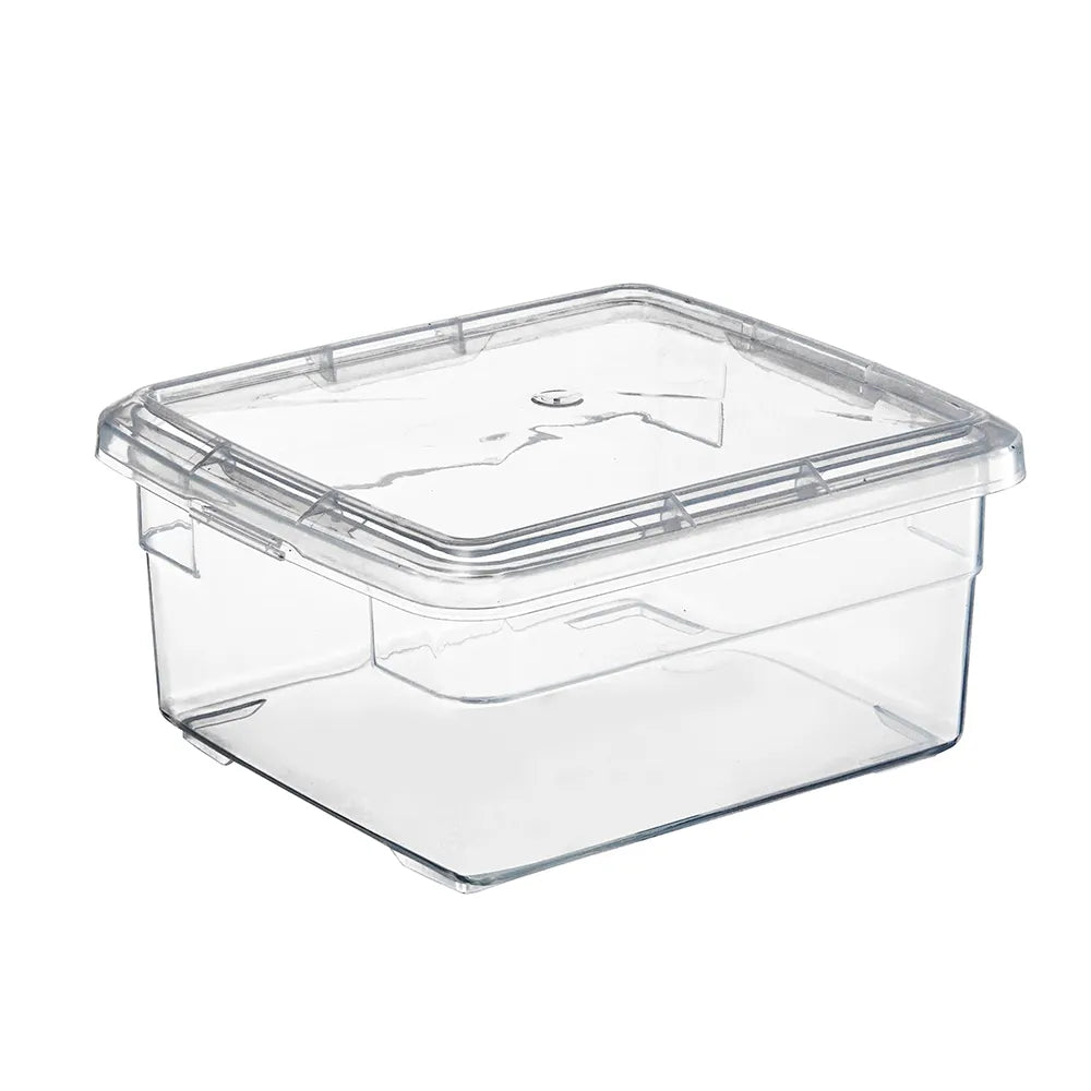 Your Bin- Clear Storage Bin with Cover