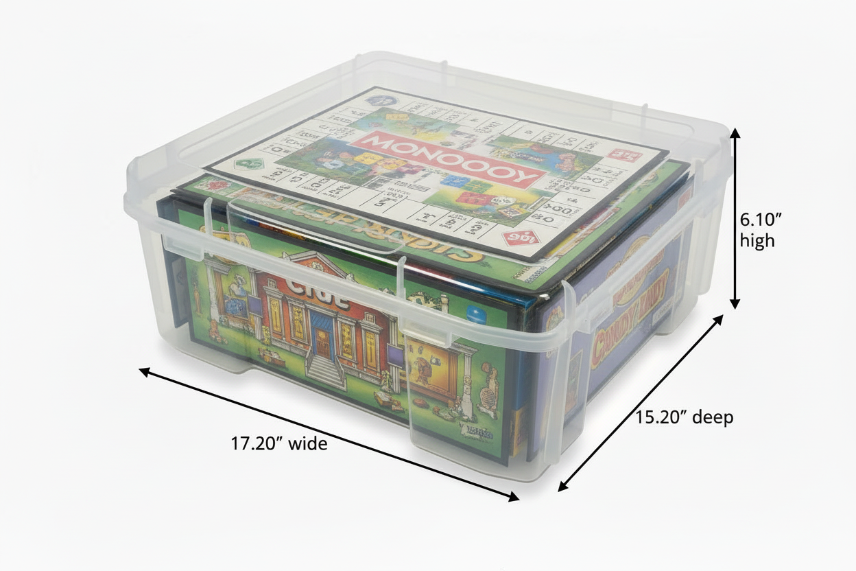 Photos, Games, and Crafts All-Purpose Storage Bins