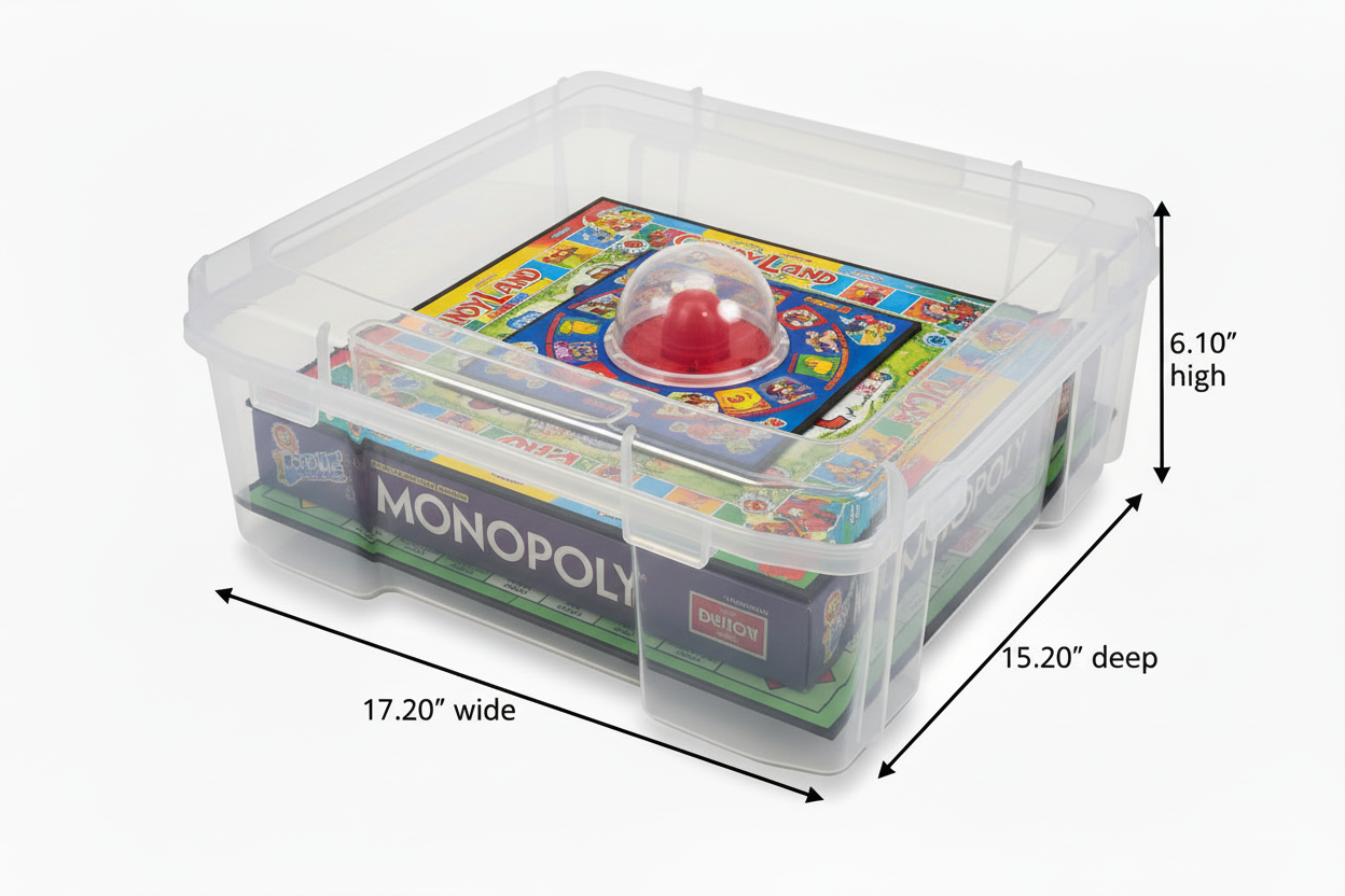 Photos, Games, and Crafts All-Purpose Storage Bins