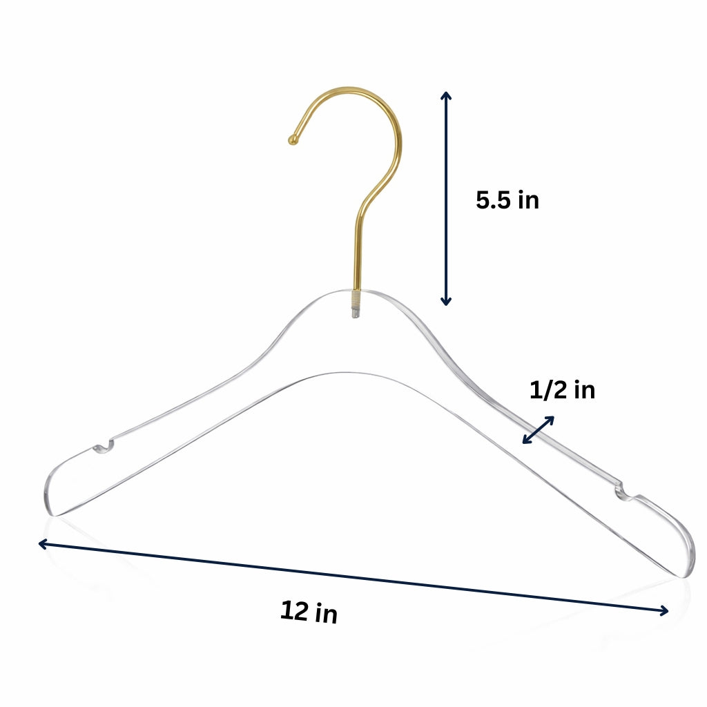 Acrylic Clear 5.5-Inch Hanger