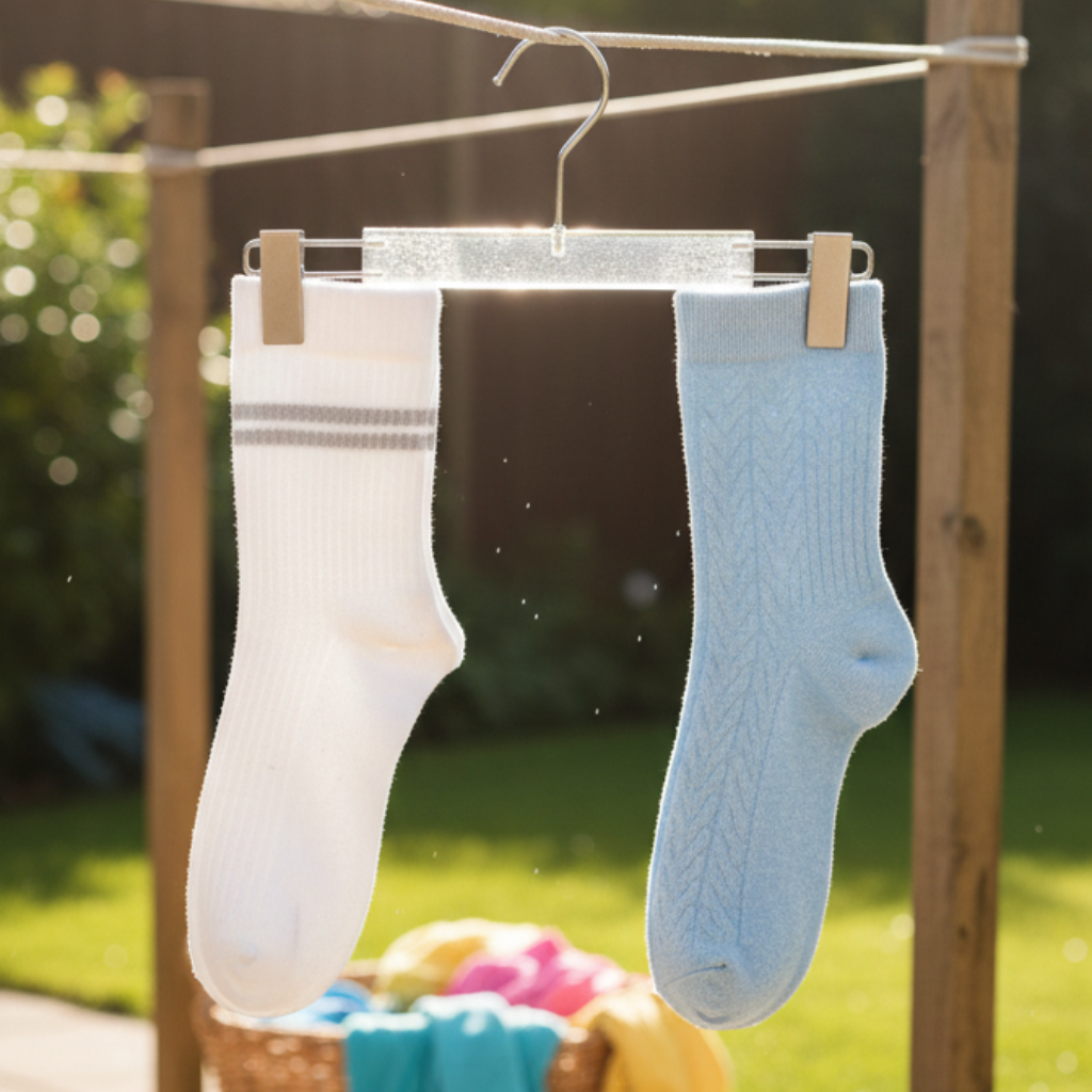 Acrylic Hanger with Clips