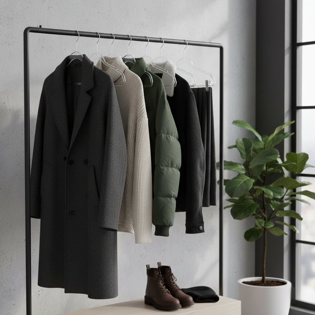 Clear Adult size hangers