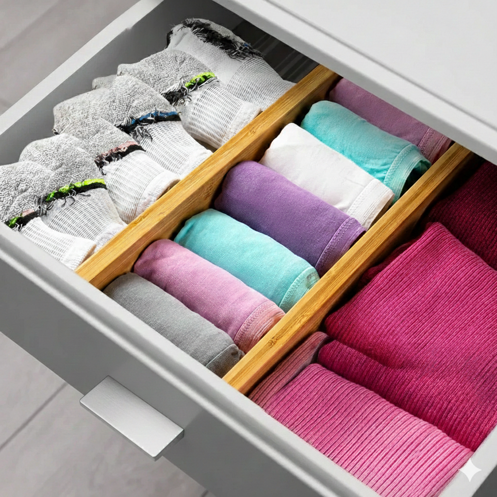 Expandable Drawer Dividers- Pack of 4