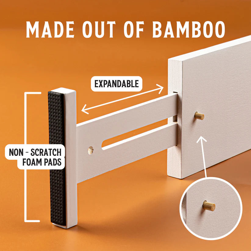 Expandable Drawer Dividers- Pack of 4