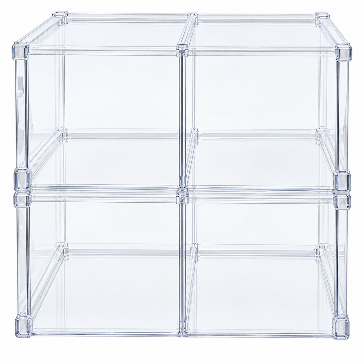 Clear Shoe Storage Stackable & Foldable