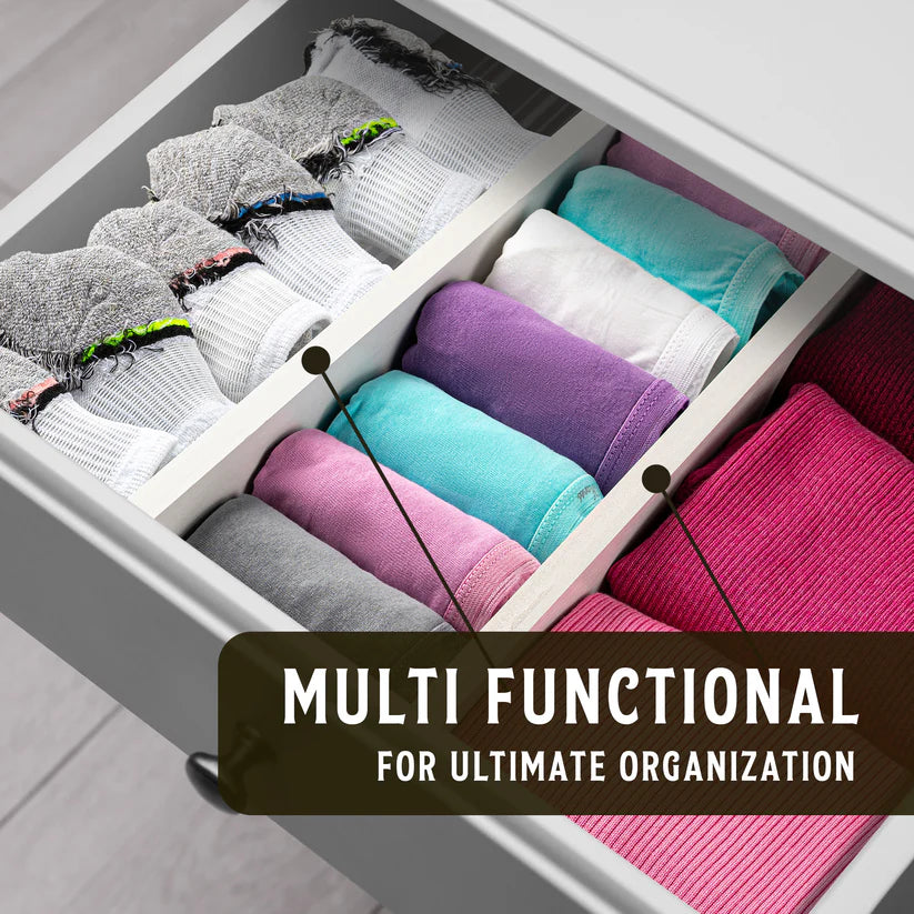 Expandable Drawer Dividers- Pack of 4