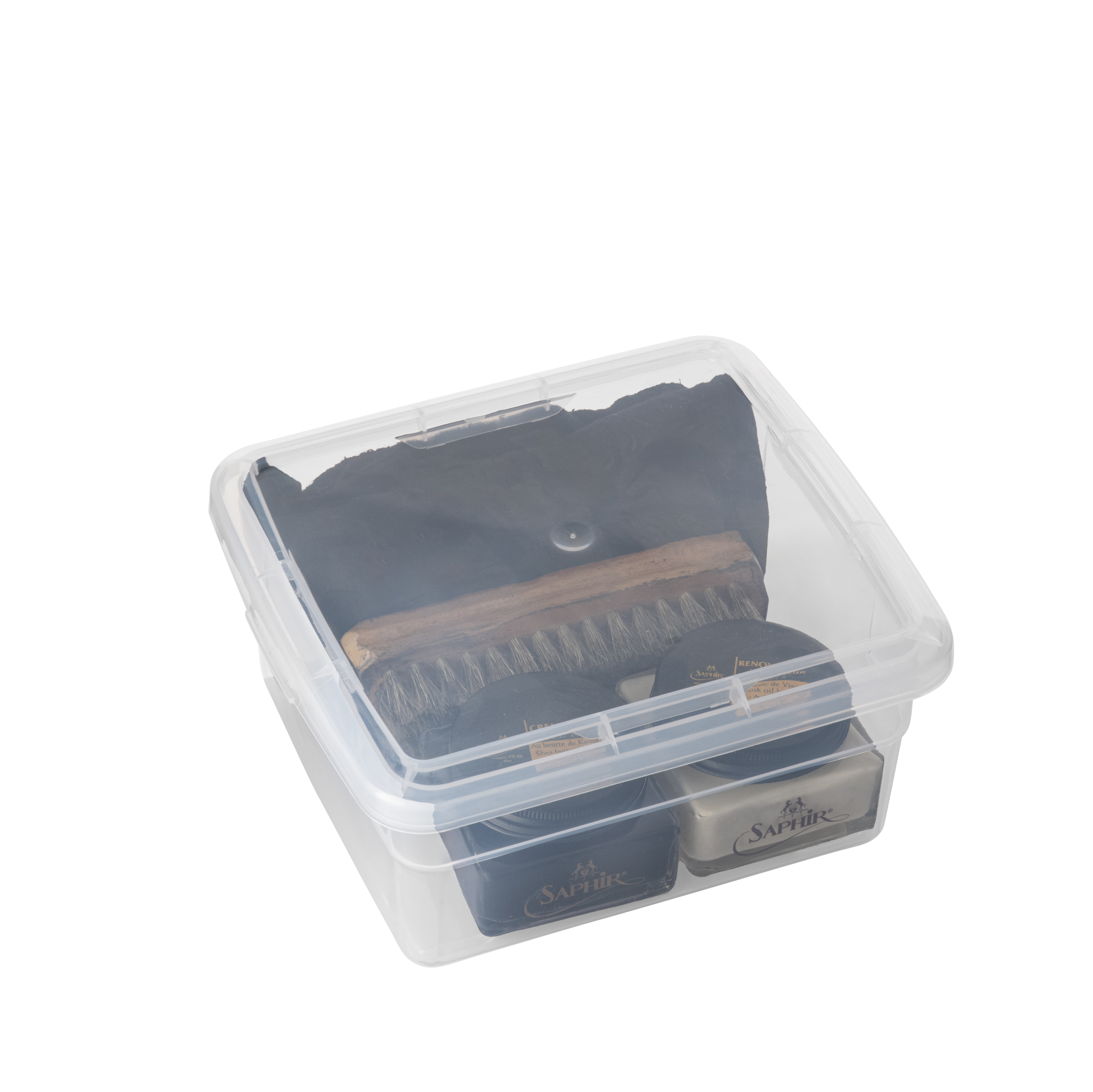 Your Bin- Clear Storage Bin with Cover