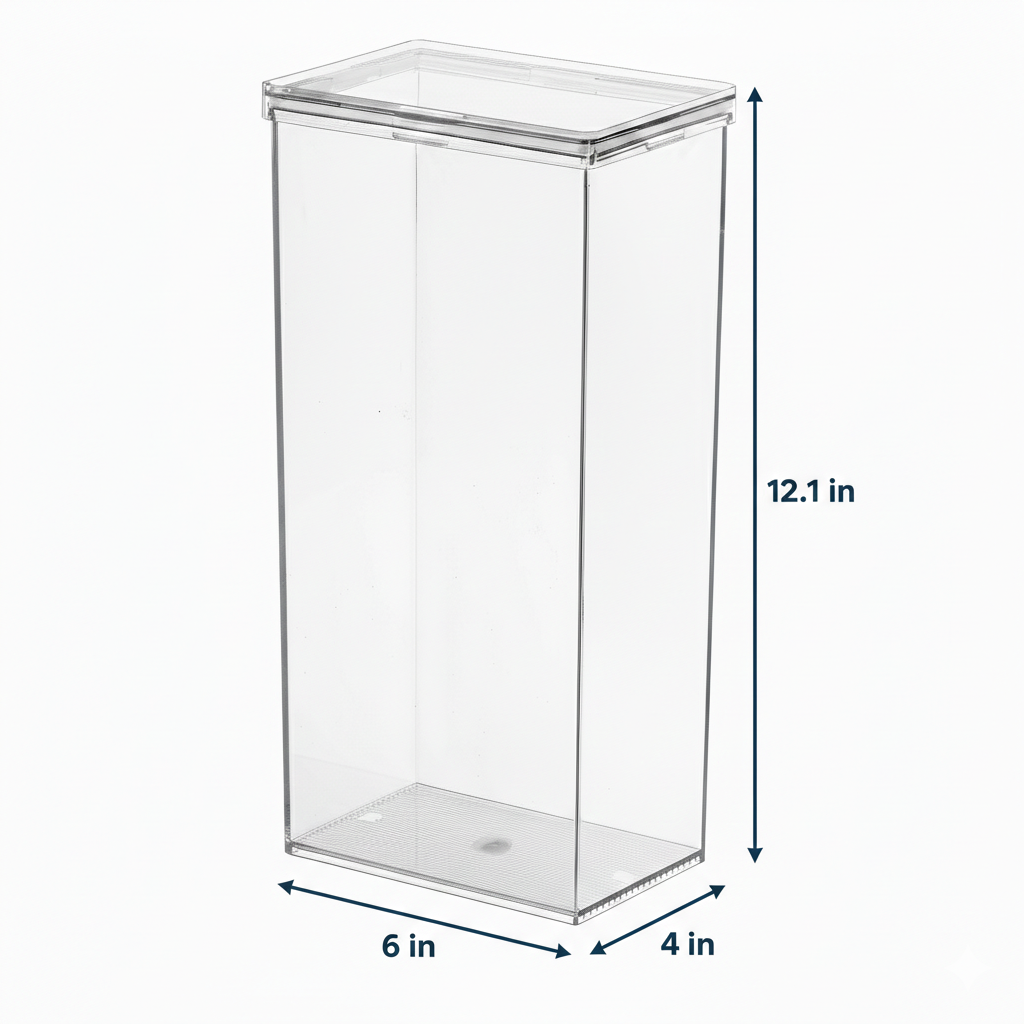 Your Food Bin- Clear Airtight Food Canister