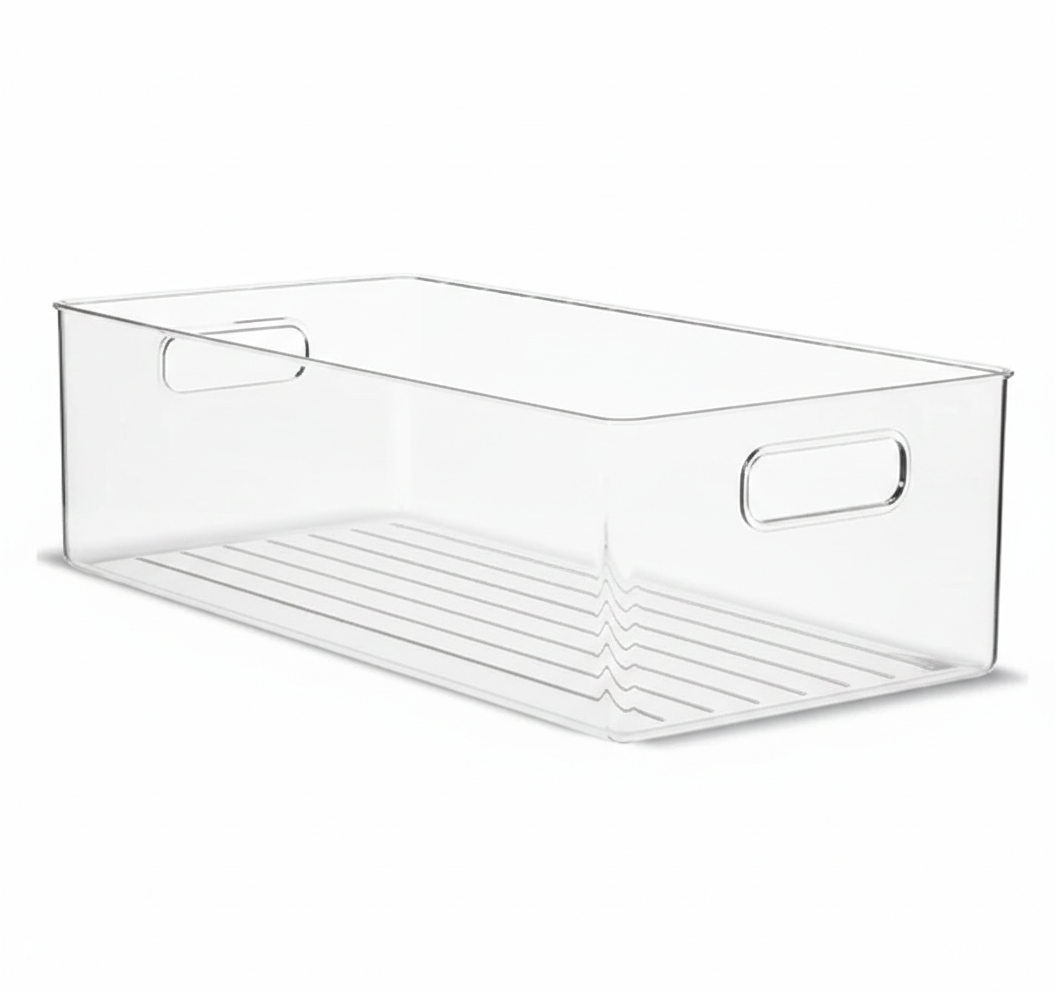 Clear Fridge & Pantry Storage Bin