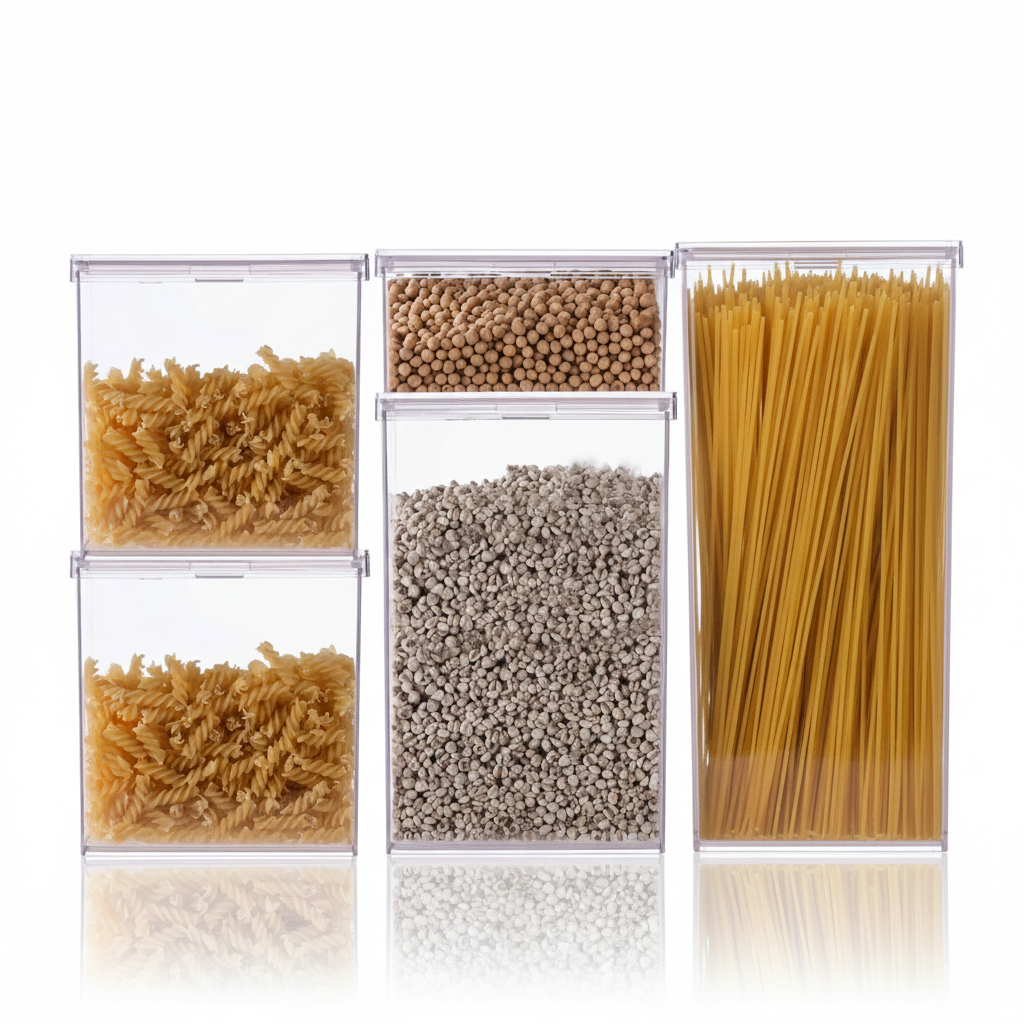 Your Food Bin- Clear Airtight Food Canister