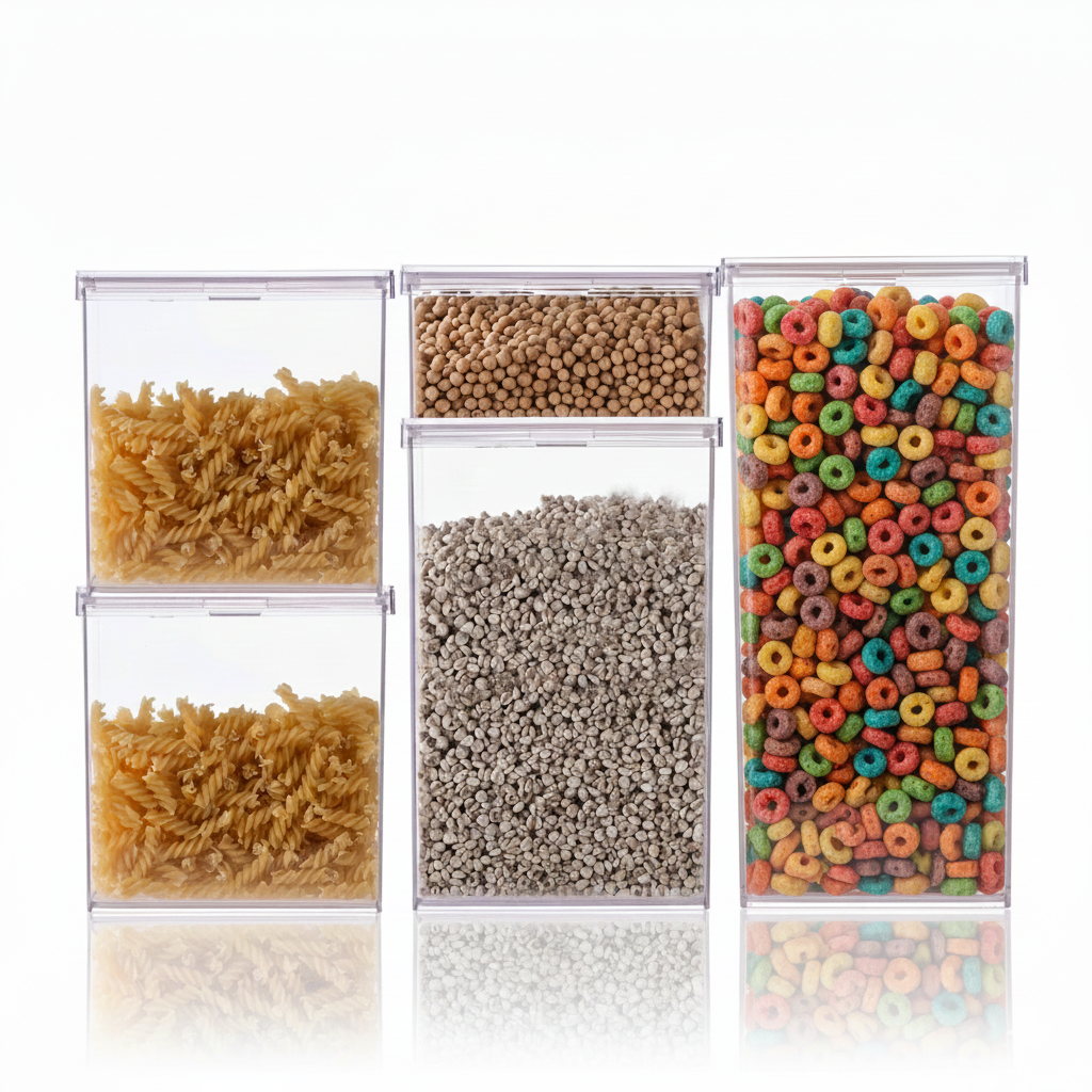 Your Food Bin- Clear Airtight Food Canister