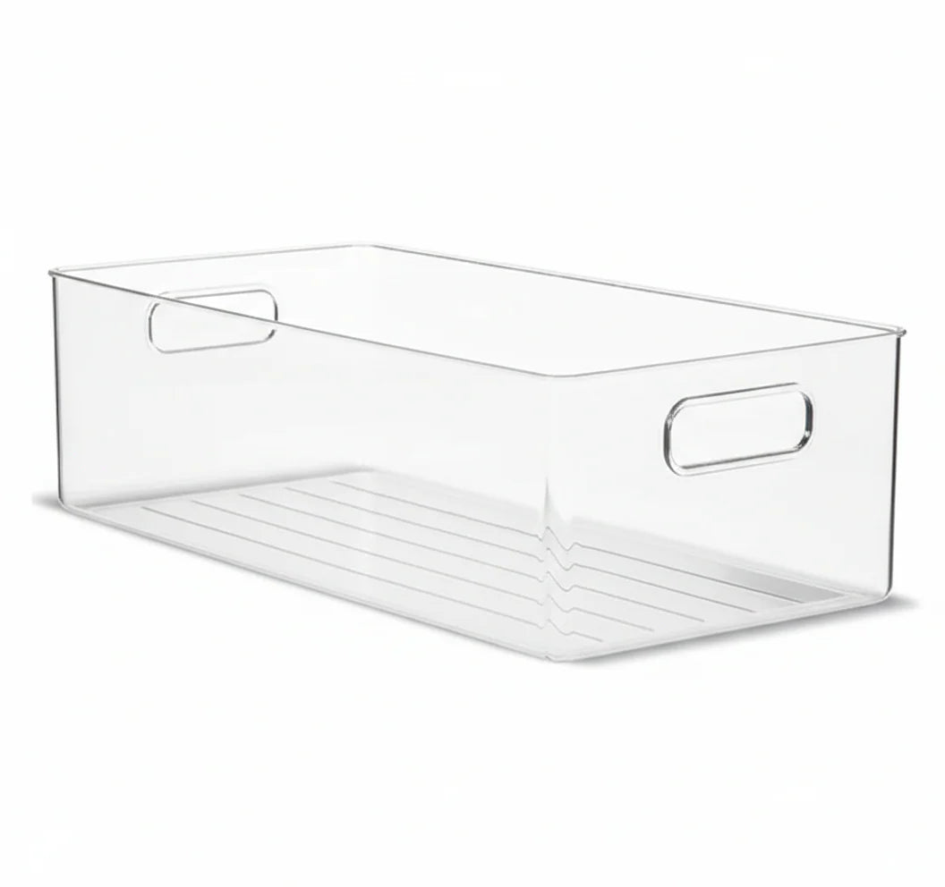 Clear Fridge & Pantry Storage Bin