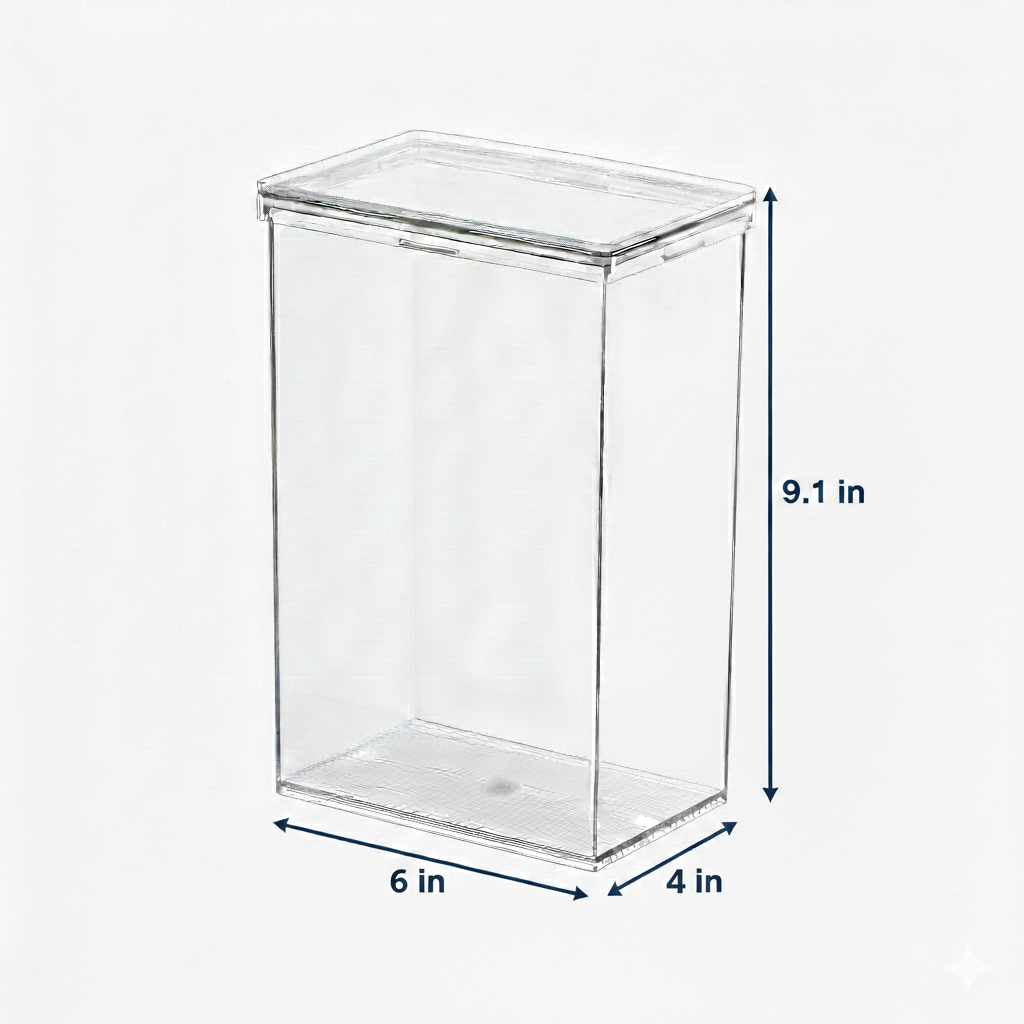 Your Food Bin- Clear Airtight Food Canister