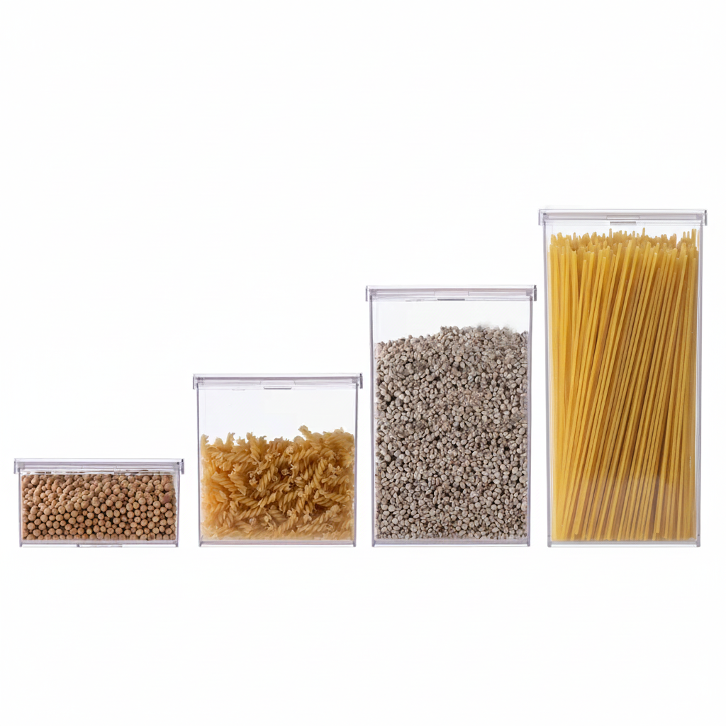 Your Food Bin- Clear Airtight Food Canister