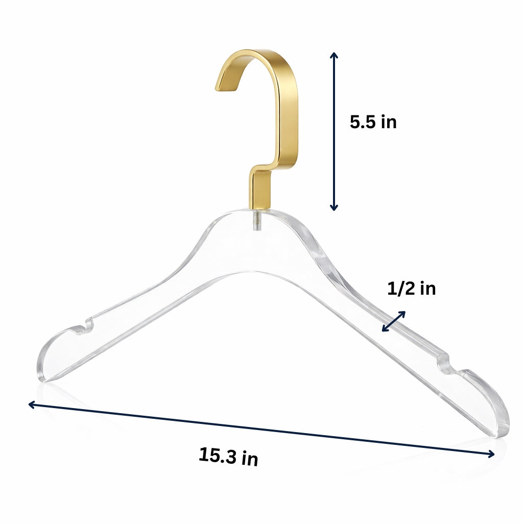 Acrylic Clear 5.5-Inch Hanger