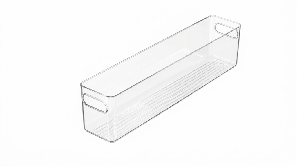 Clear Fridge and Pantry Storage Bins