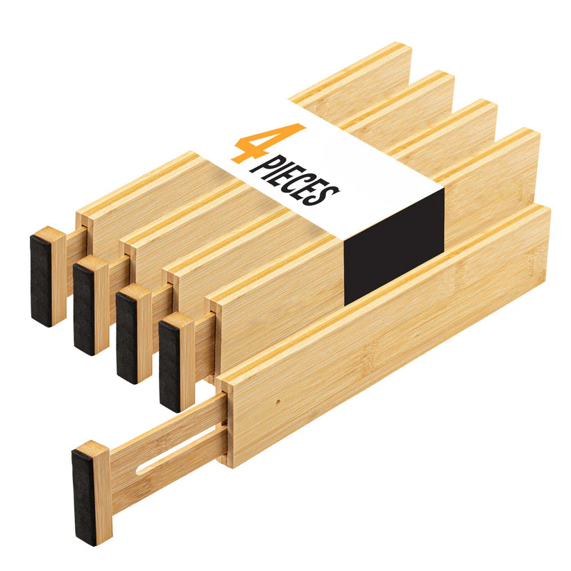 Expandable Drawer Dividers- Pack of 4