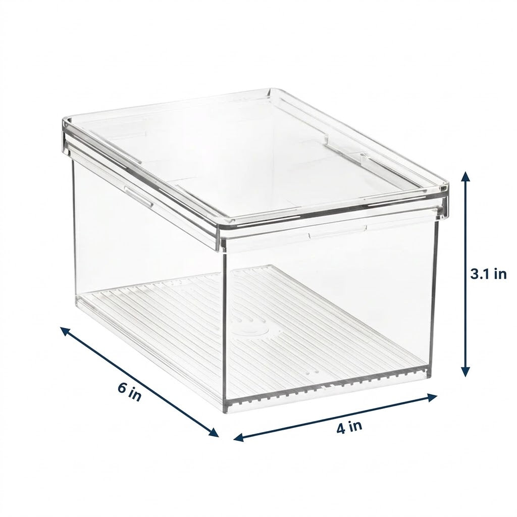 Your Food Bin- Clear Airtight Food Canister