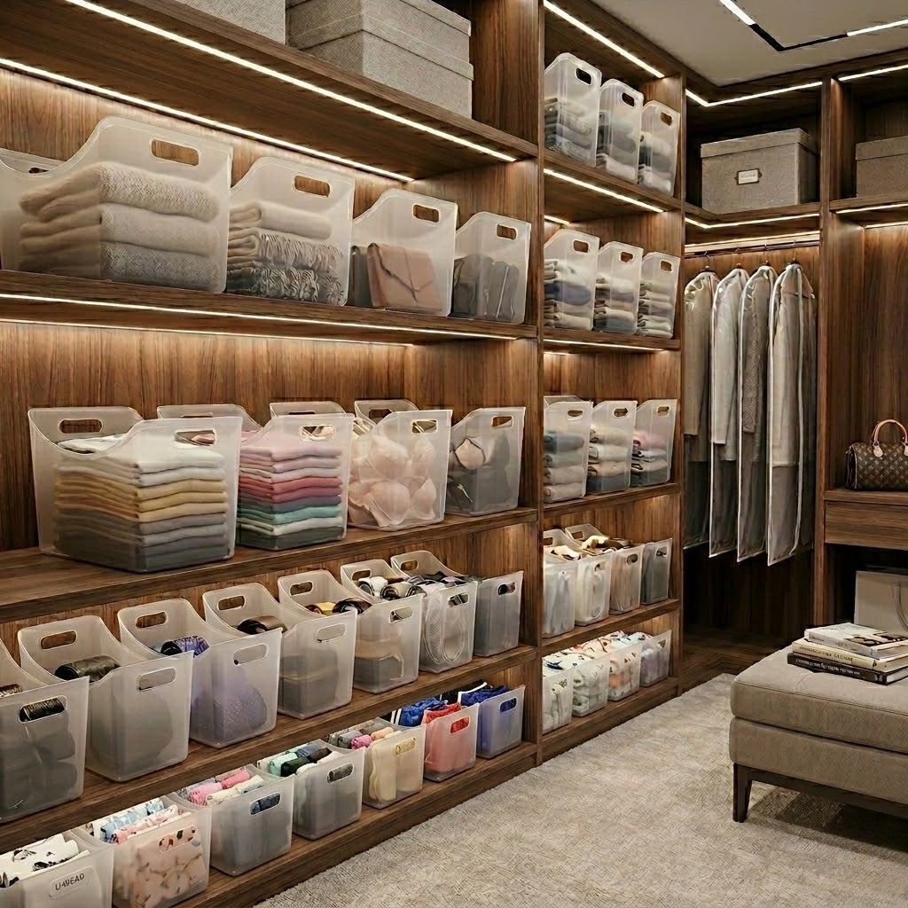 Clear Multi Purpose Bins