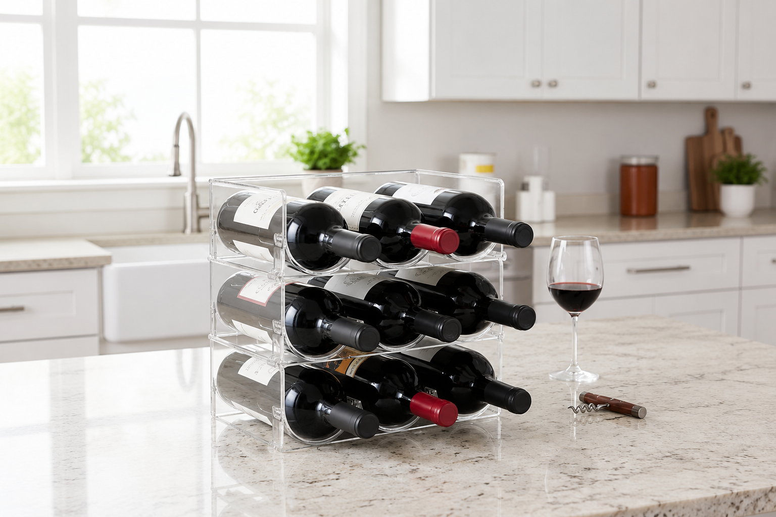 RACKK. Stackable Bottle Storage