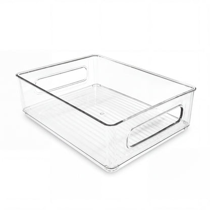 Clear Fridge and Pantry Storage Bins