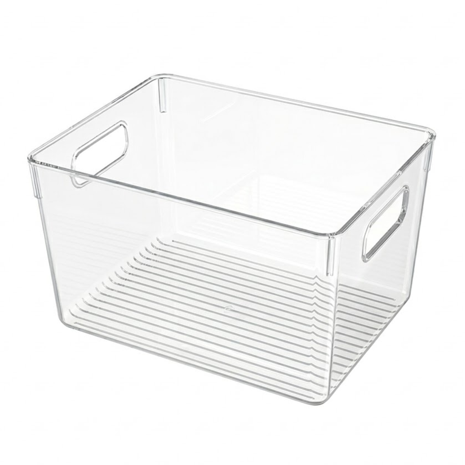 Clear Fridge and Pantry Storage Bins