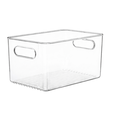Clear Fridge and Pantry Storage Bins
