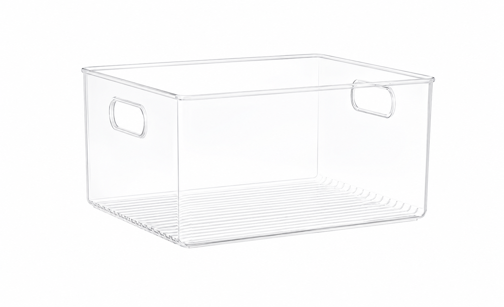 Clear Fridge and Pantry Storage Bins