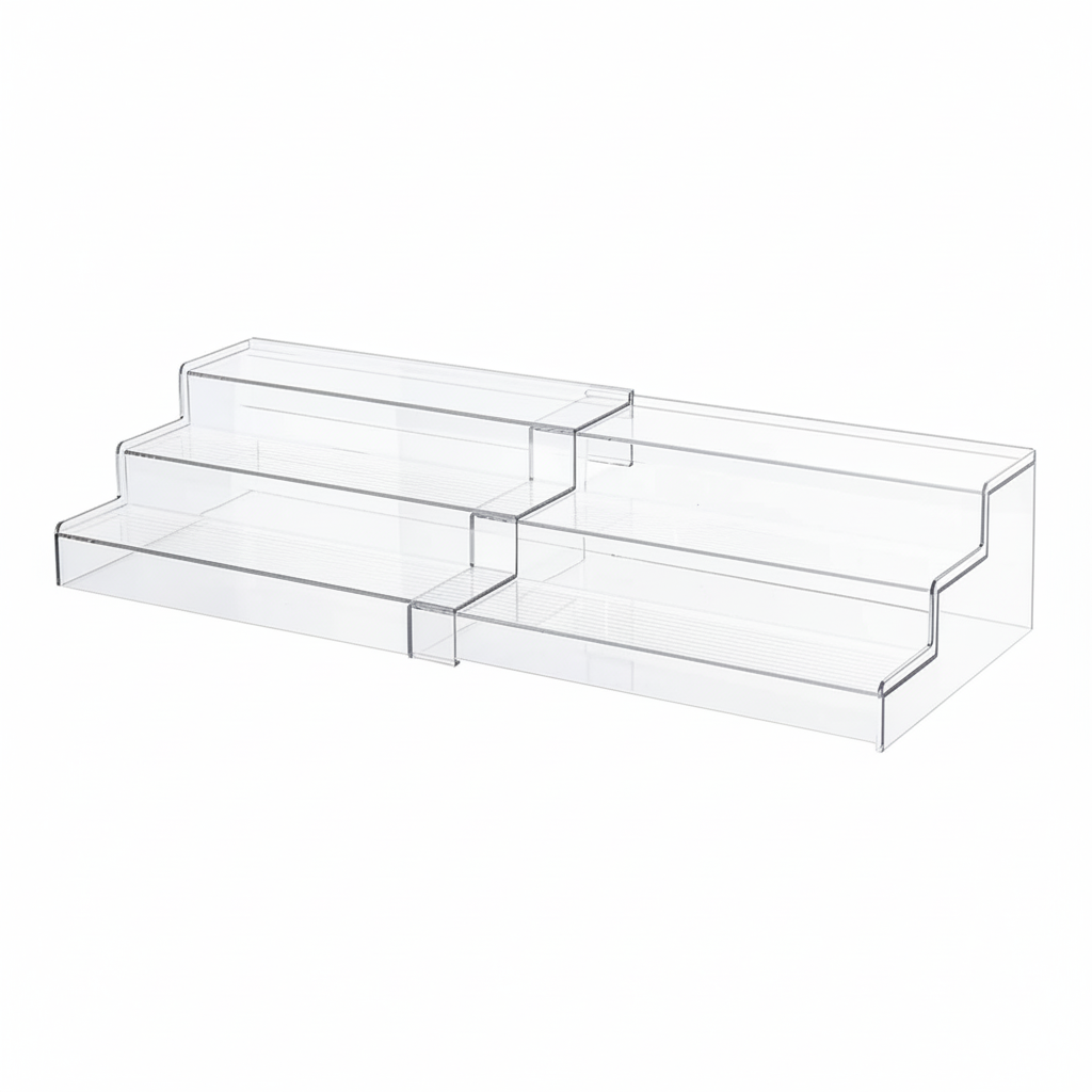 Clear Spice Rack Organizer