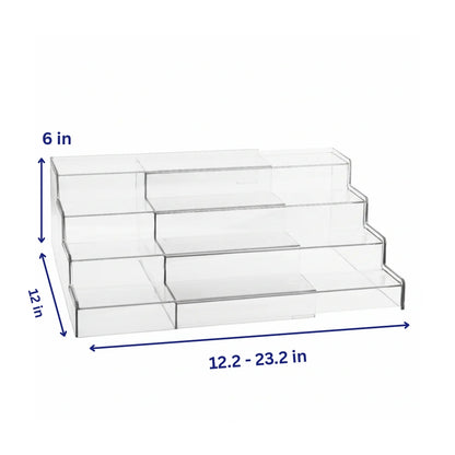 Clear Spice Rack Organizer