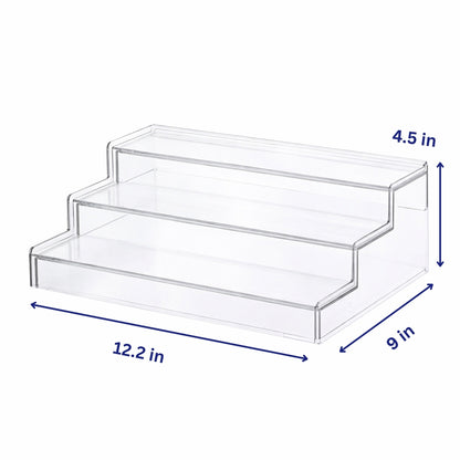 Clear Spice Rack Organizer