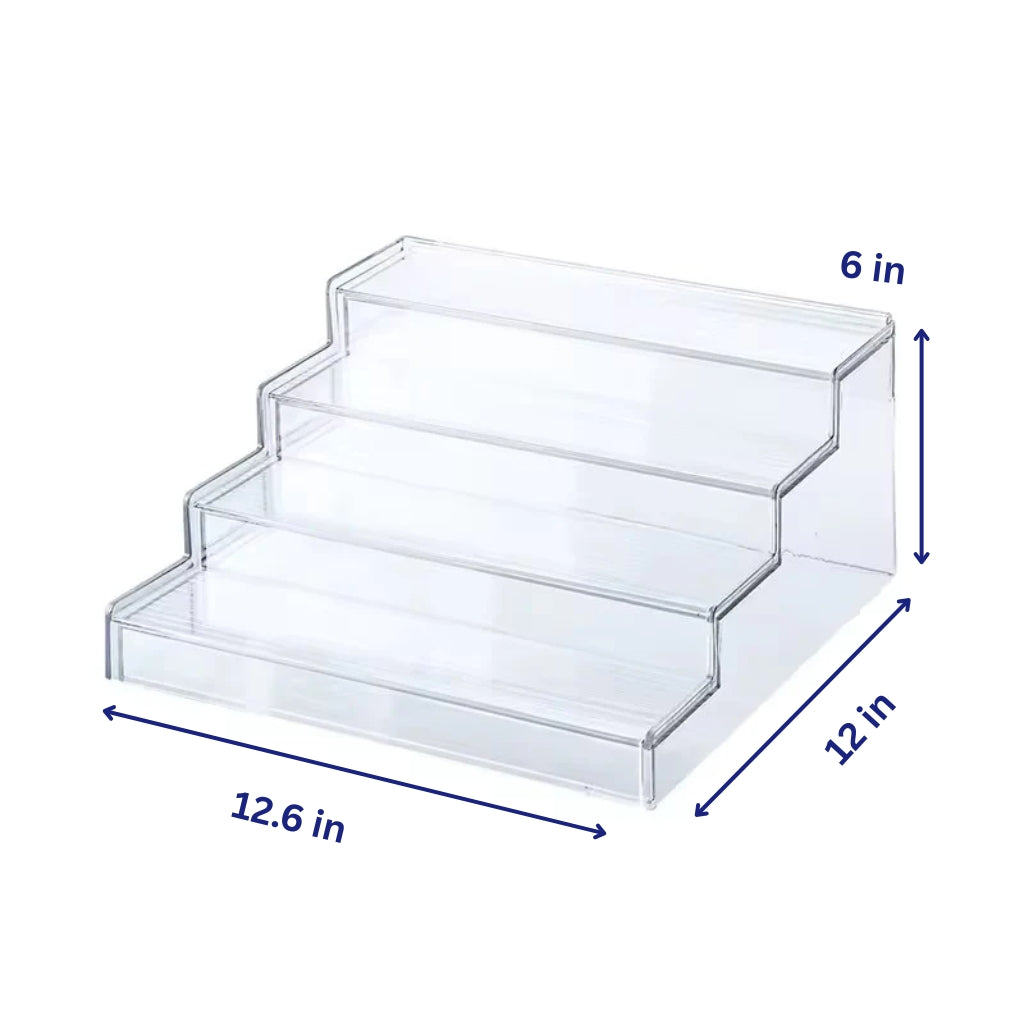 Clear Spice Rack Organizer
