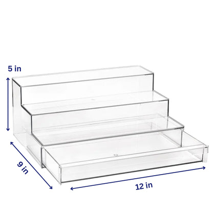 Clear Spice Rack Organizer