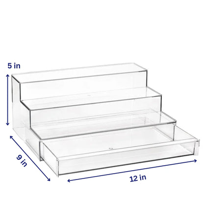 Clear Spice Rack Organizer